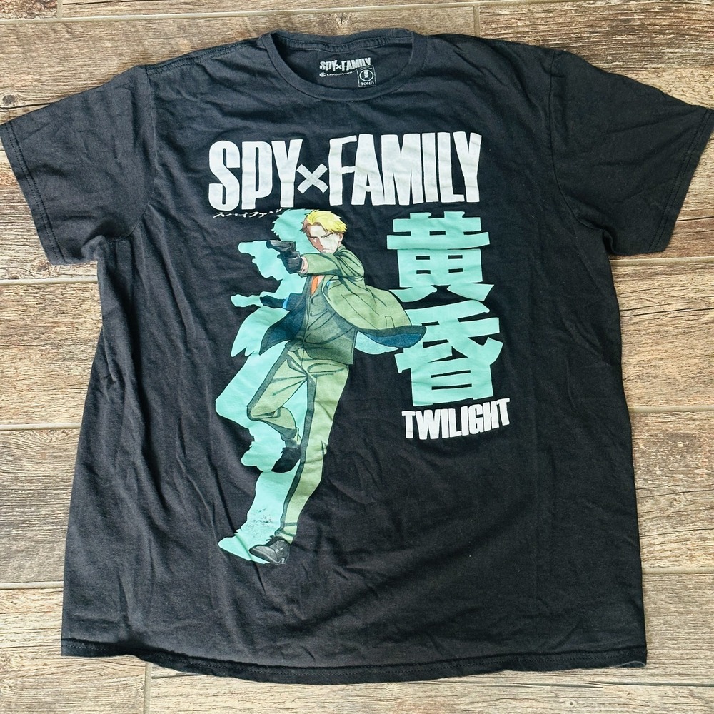 Spy x Family - T-Shirt Women's Large L Black - Twilight